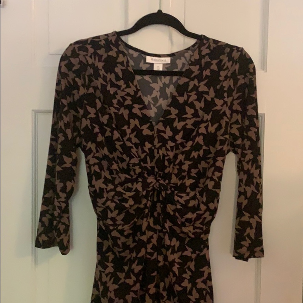 Motherhood Maternity butterfly shirt